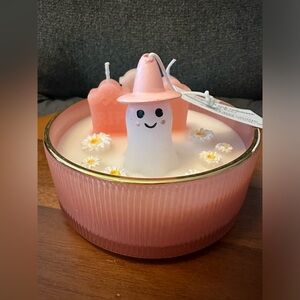 Pink Ghost Candle YOU’VE BEEN GHOSTED VIRAL Cupcakes and cashmere Halloween 2024
